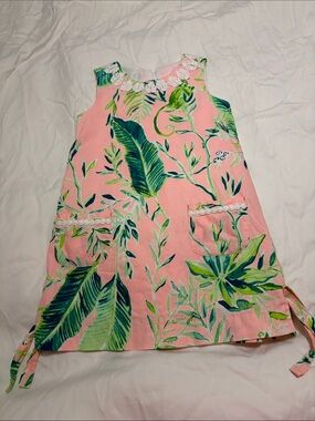 Lilly Pulitzer Pink Tropical Leaf shift